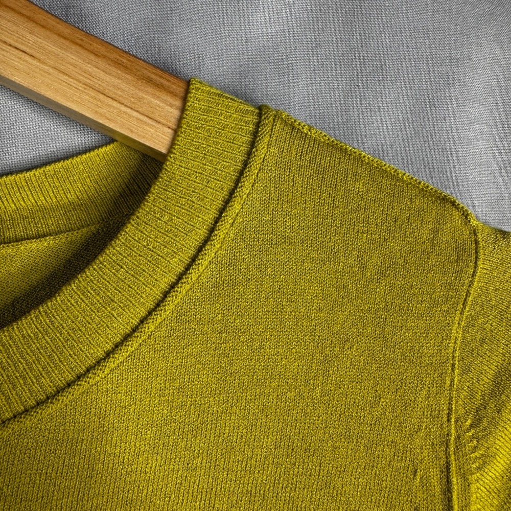 Lafayette 148 New York Crew Neck Long Sleeve Sweater Knit Top Women Size L - Picture 3 of 7